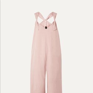 Hatch Noa Linen Blend Jumpsuit